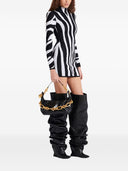 Balmain Sync Bolso de hombro de cuero medio