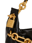 Balmain Sync Bolso de hombro de cuero medio