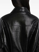 Courreges Vinyl Bomber Jacket