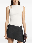 Courreges 90 's Top de algodón