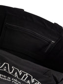 Ganni Recycled Cotton Xxl Tote Bag