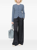 Emporio Armani Dotted Crewneck Cardigan