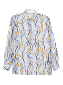 Archivio '67 Gedrukt zijden shirt