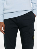 Pantaloni di carico in cotone dell'isola di pietra