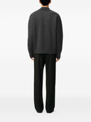 Ami Paris Ami De Coeur Wool Polo Shirt