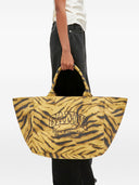Ganni Recycled Cotton Xxl Tote Bag