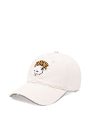 Ganni Cat Organic Cotton Baseball Cap