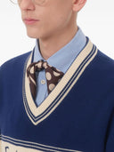 Valentino Garavani Chez Valentino Cotton And Wool Beanie