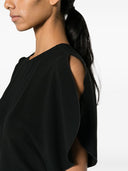 Victoria Beckham Gathered Waist Midi Dress