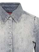 Camisa de algodón de mezclilla diesel