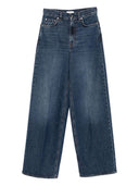 Toteme Main Wide Leg Cotton Jeans