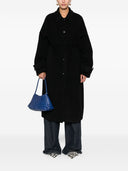 Closed Wool Belted Coat