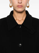 Closed Wool Belted Coat