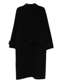 Closed Wool Belted Coat