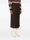 Dunst Midi Wrap Skirt