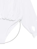 Norma Kamali Oversized Hooded Bodysuit
