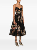 Zimmermann Hypnotic Linen And Silk Mini Dress