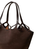 Hereu Escala Suede Leather Tote Bag