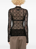 Marine Serre Monogram High Neck Top