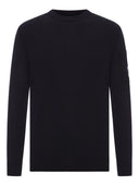 C.P.Company Logo Wool Crewneck Sweater