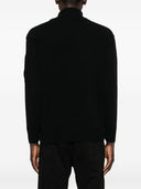 C.P.Company Logo Wool Turtle Neck Sweater