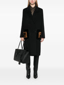 Fendi Wool Double Breasted Coat