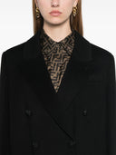 Fendi Wool Double Breasted Coat