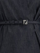 Fendi Chambray Cotton Dress