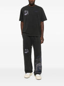 Off White Faded Painting Sweatpants