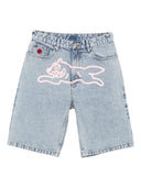 Icecream løbende hund denim shorts