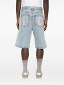 Icecream løbende hund denim shorts