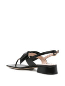 Valentino Garavani Bowow in pelle Sandali perizoma