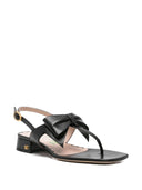 Valentino Garavani Bowow in pelle Sandali perizoma