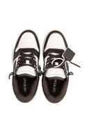 Off White Out Of Office Leather Sneakers