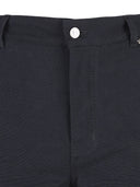Valentino Embroidered Cotton Trousers