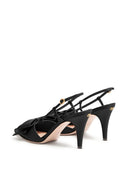 Valentino Garavani Bowow Leather Slingback Pumps