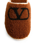 Valentino Garavani Ta Chambre Wool Slippers