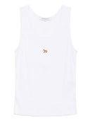 Camiseta de tanques de algodón baby fox de Maison Kitsune