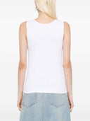 Camiseta de tanques de algodón baby fox de Maison Kitsune