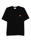 Camiseta de algodón Fox de Maison Kitsune