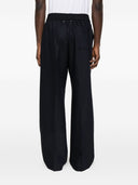 Golden Goose Wool Wide Leg Trousers