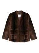 Ermanno Firenze Faux pelsjakke