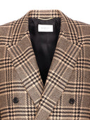 Saint Laurent Cashmere And Silk Double Breasted Jacket