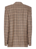 Saint Laurent Cashmere And Silk Double Breasted Jacket