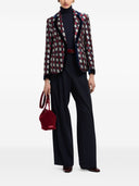 Emporio Armani Printed Single Breasted Jacket