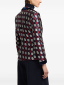 Emporio Armani Printed Single Breasted Jacket