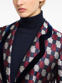 Emporio Armani Printed Single Breasted Jacket