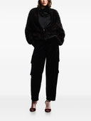 Emporio Armani Ruffled Neckline Sweater