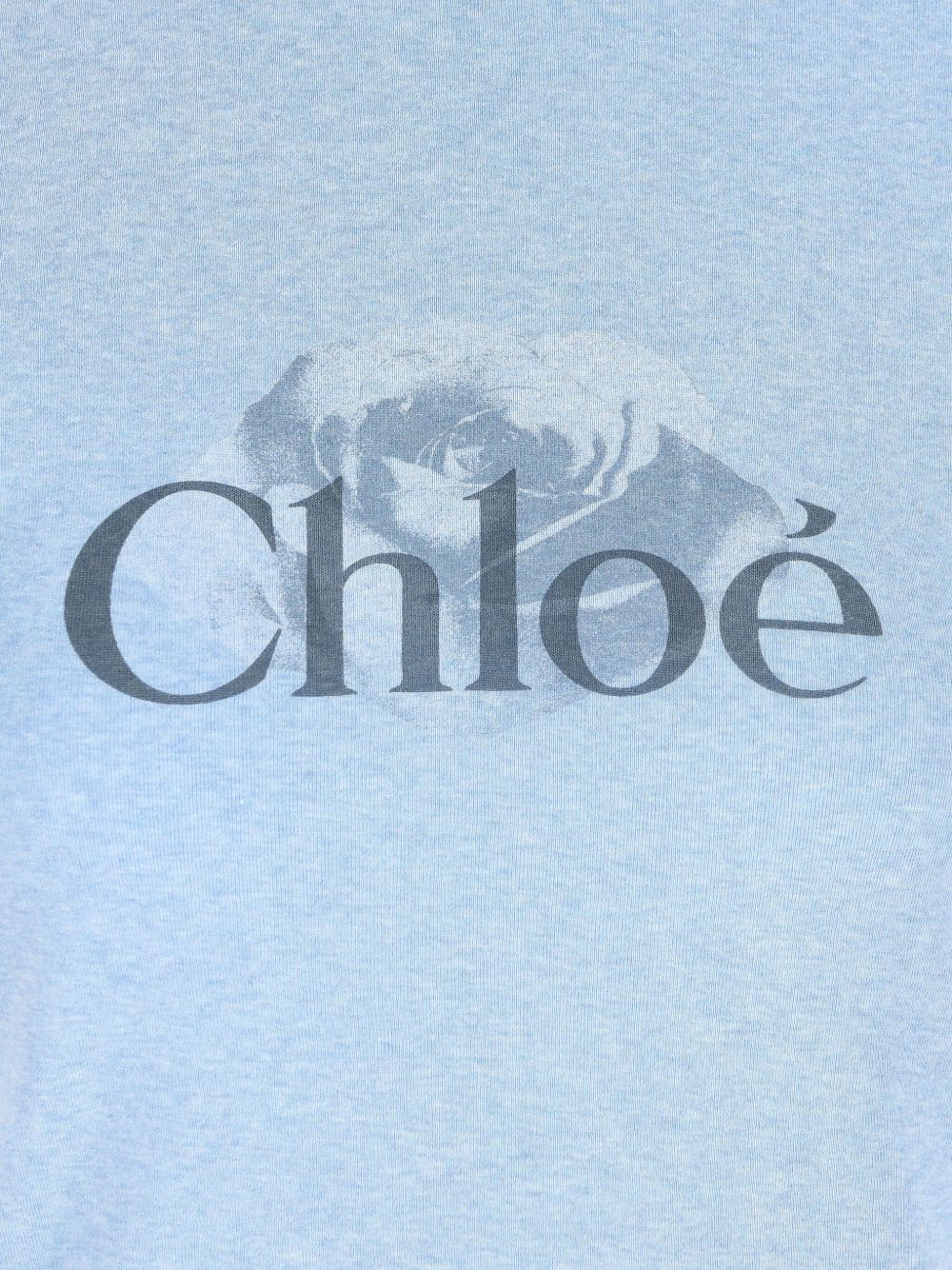 Chloè Logo Cotton T Shirt