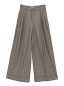 Alberto Biani Wool Flannel Trousers